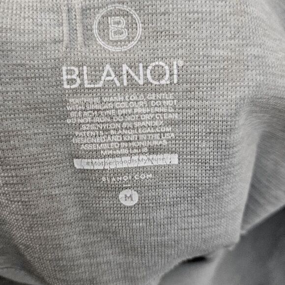 Blanqi Post Partum Support Seamless Leggings Women's Gray Size Medium - Picture 3 of 3